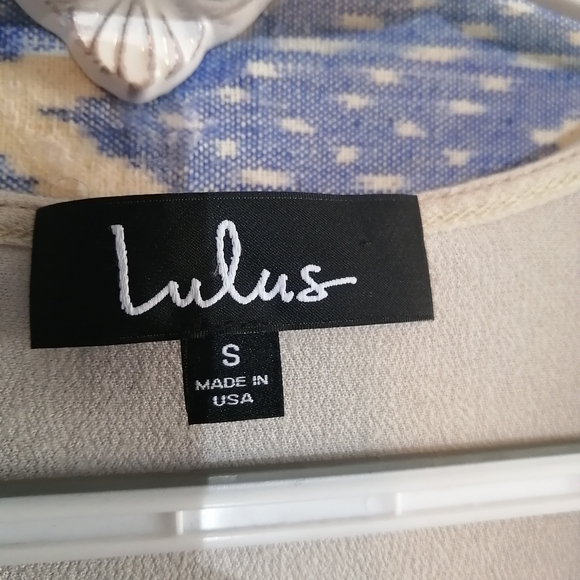 Lulu's Wrap Blouse - Cream - Picture 3 of 5